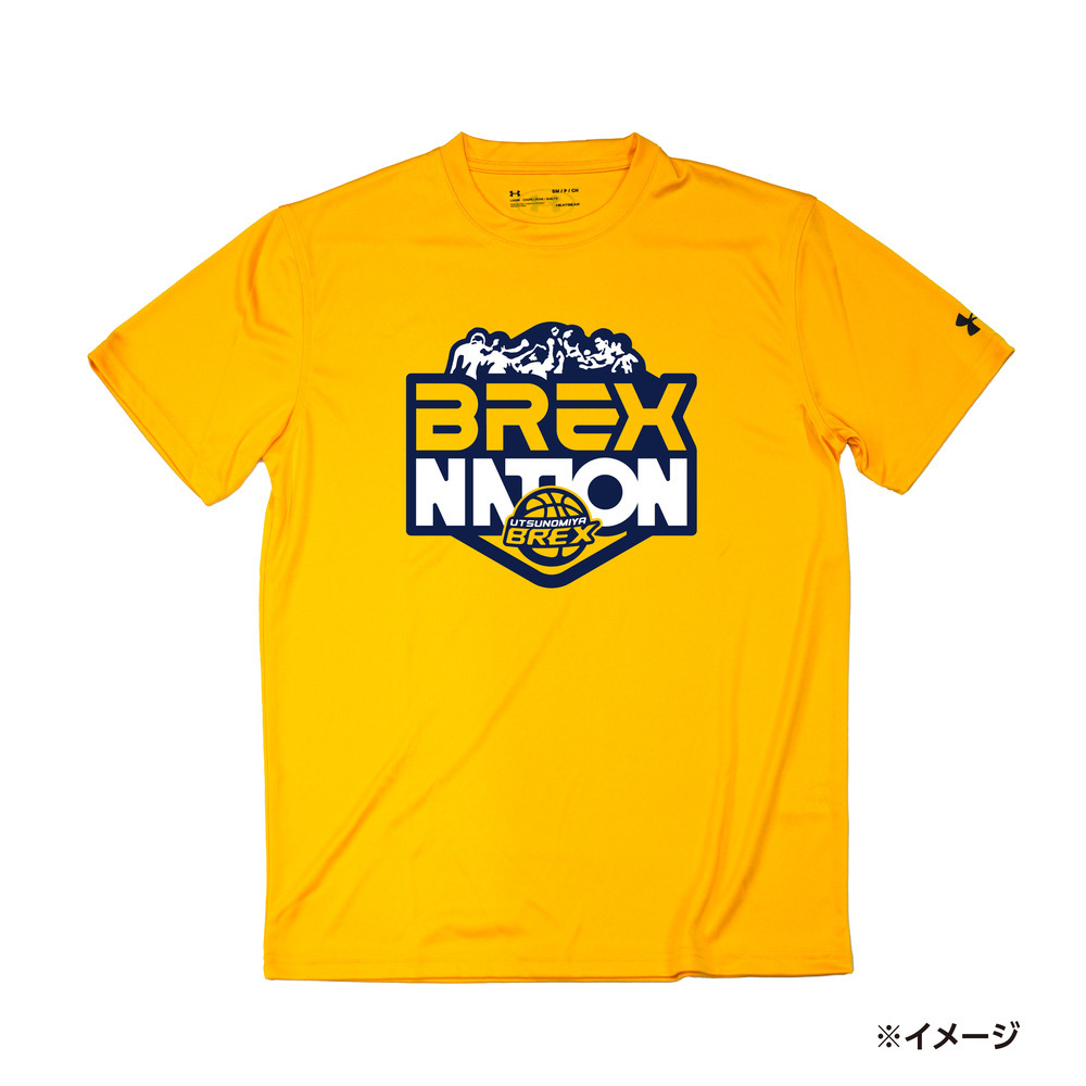 2023-24 BREX NATION UA Tシャツ 詳細画像 イエロー 2
