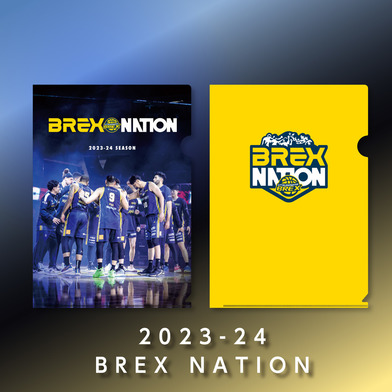 2023-24 BREX NATION クリアファイル（2枚セット）