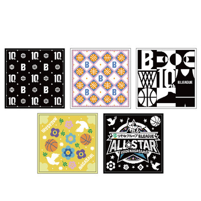 ＜りそなグループ Bリーグオールスター 2026＞シェニール織ハンカチ