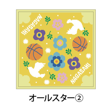 ＜りそなグループ Bリーグオールスター 2026＞シェニール織ハンカチ