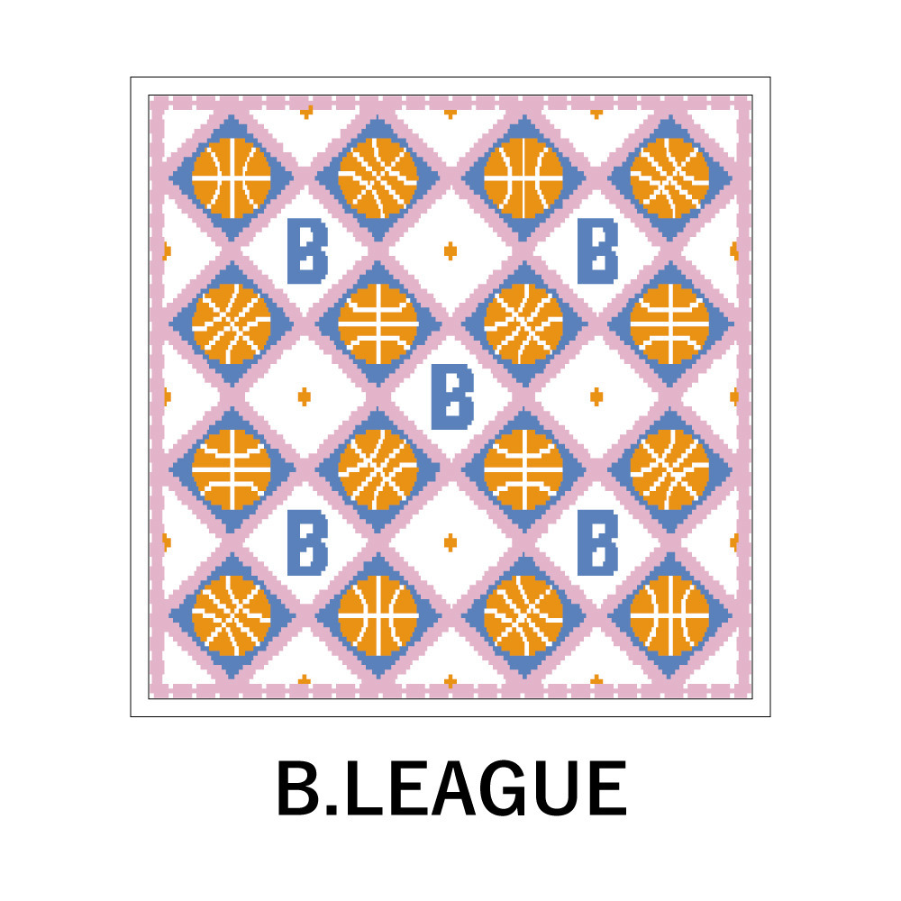 りそなグループ Bリーグオールスター 2026＞シェニール織ハンカチ｜B