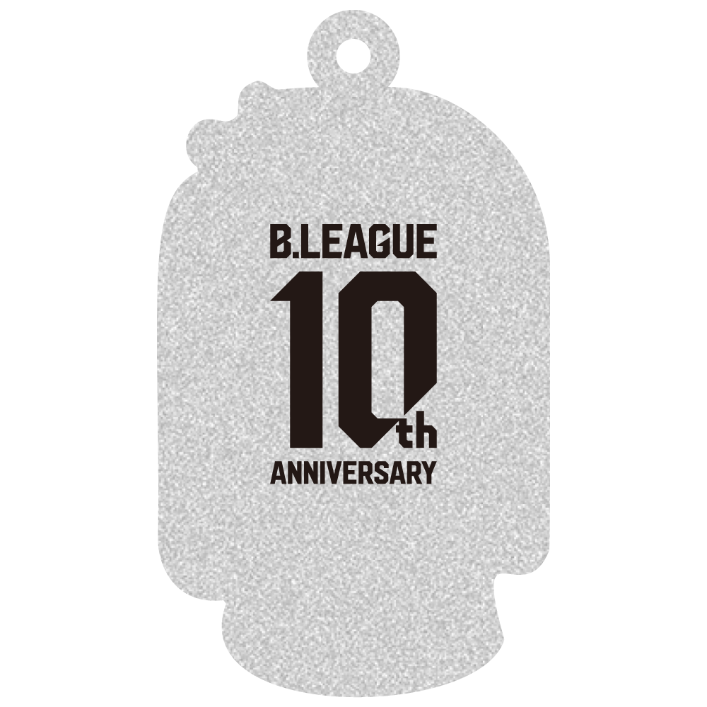 B.LEAGUE 10th ANNIVERSARY Alien アクリルキーホルダー(ラメ) 詳細画像 シルバーラメ 3
