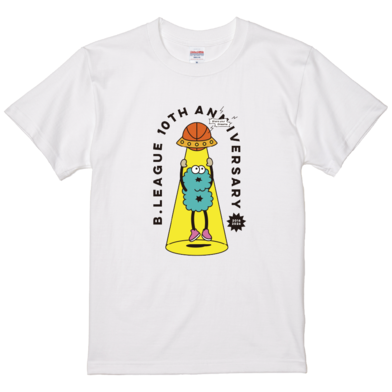 【全5色】B.LEAGUE 10th ANNIVERSARY Alien グラフィックTシャツ