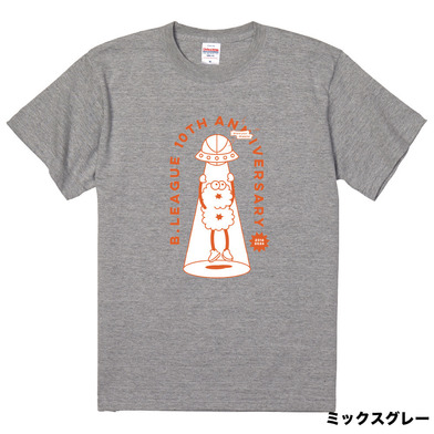 【全5色】B.LEAGUE 10th ANNIVERSARY Alien グラフィックTシャツ