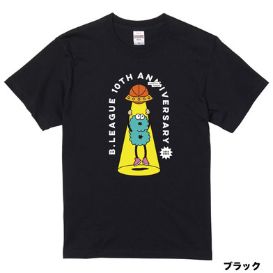 【全5色】B.LEAGUE 10th ANNIVERSARY Alien グラフィックTシャツ