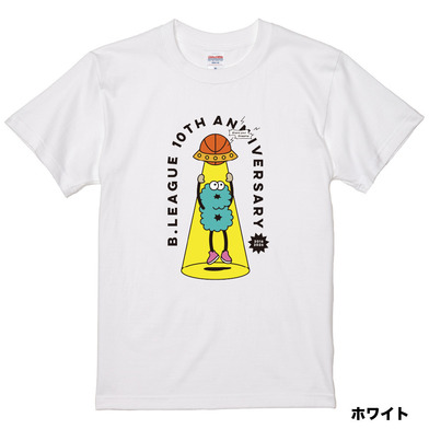 【全5色】B.LEAGUE 10th ANNIVERSARY Alien グラフィックTシャツ