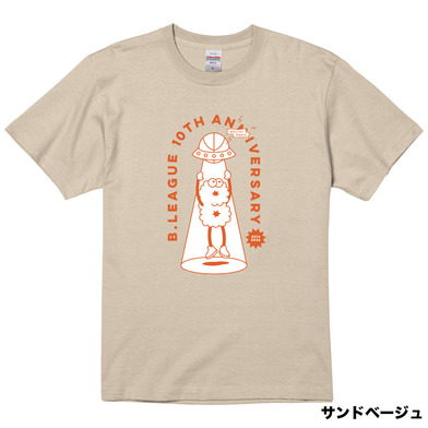 【全5色】B.LEAGUE 10th ANNIVERSARY Alien グラフィックTシャツ