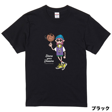 【全5色】B.LEAGUE 10th ANNIVERSARY Girl グラフィックTシャツ