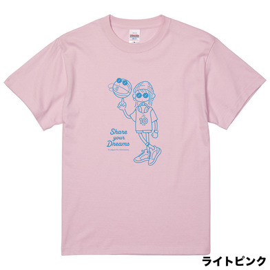 【全5色】B.LEAGUE 10th ANNIVERSARY Girl グラフィックTシャツ