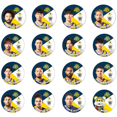 【宇都宮ブレックス】りそなグループ B.LEAGUE FINALS 2024-25 シークレット缶バッジ