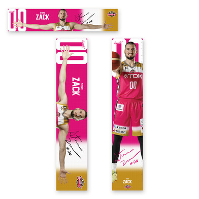 選手ウイングスパン＆等身大タペストリー