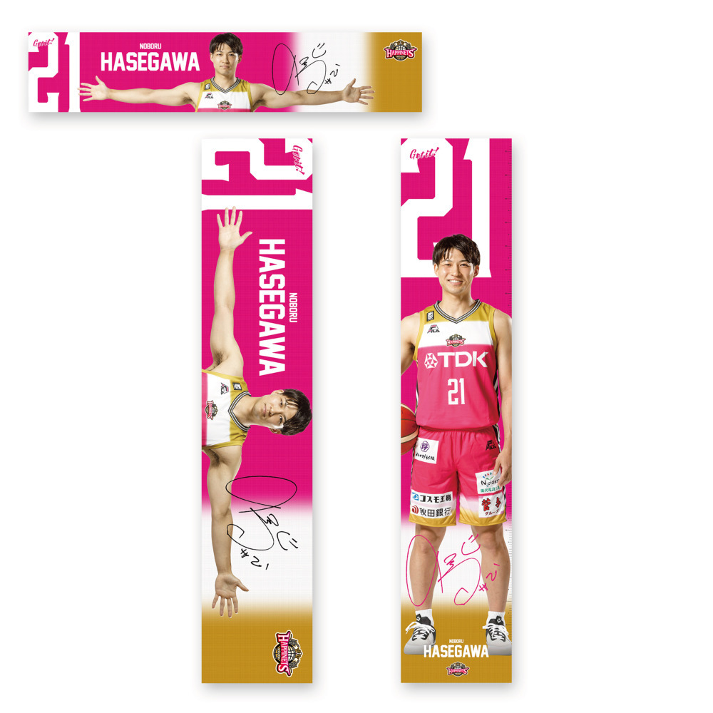 選手ウイングスパン＆等身大タペストリー 詳細画像 #21 HASEGAWA 1