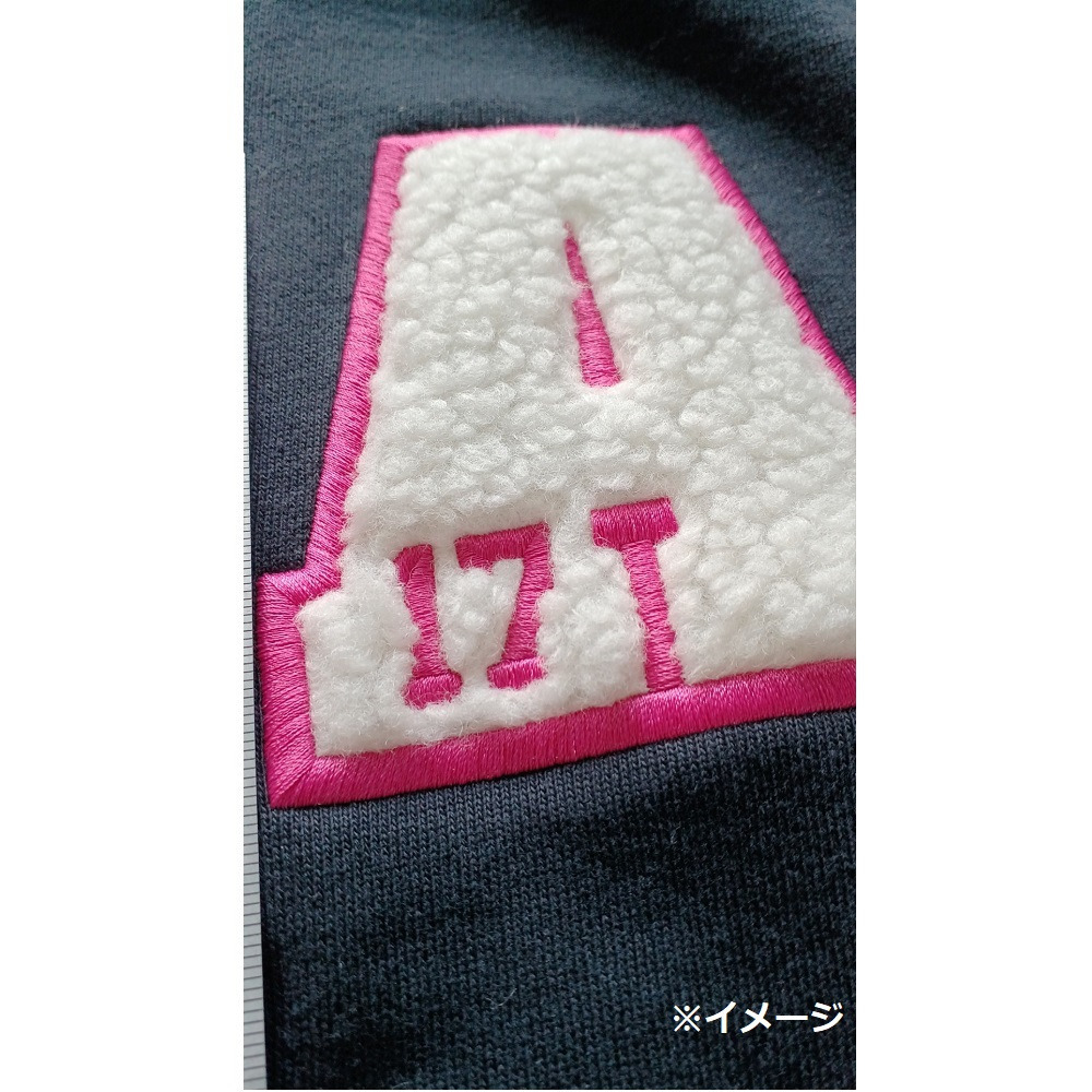 2023-24_ボア刺繍ジップパーカー_#82 詳細画像 1カラー 2