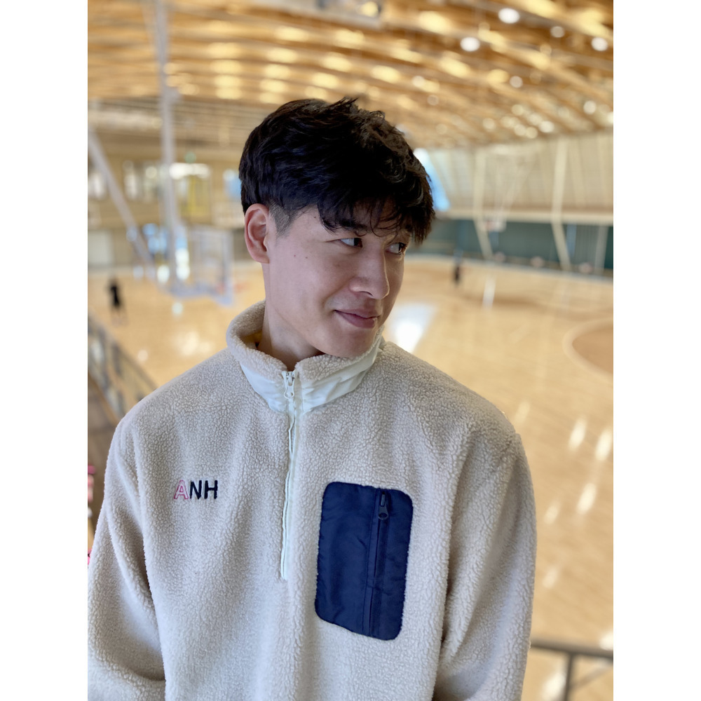 ANHハーフジップボアジャケット 詳細画像 ネイビー 7