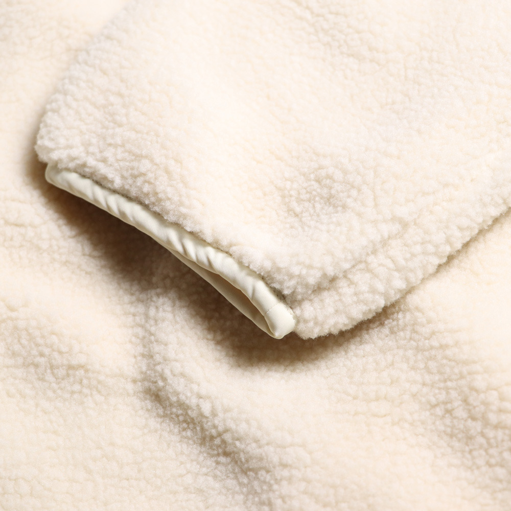 ANHハーフジップボアジャケット 詳細画像 オフホワイト 4