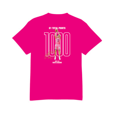  【受注】#6赤穂雷太選手_B1個人通算1,000得点達成記念_Tシャツ【グッズ割引対象外】