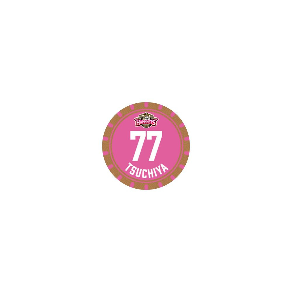 2025-26_ユニフォーム缶バッジ 詳細画像 #77 TSUCHIYA 1