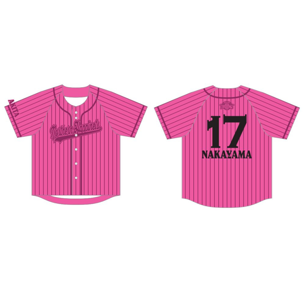 2025-26_プレーヤーズベースボールシャツ 詳細画像 #17 NAKAYAMA 1