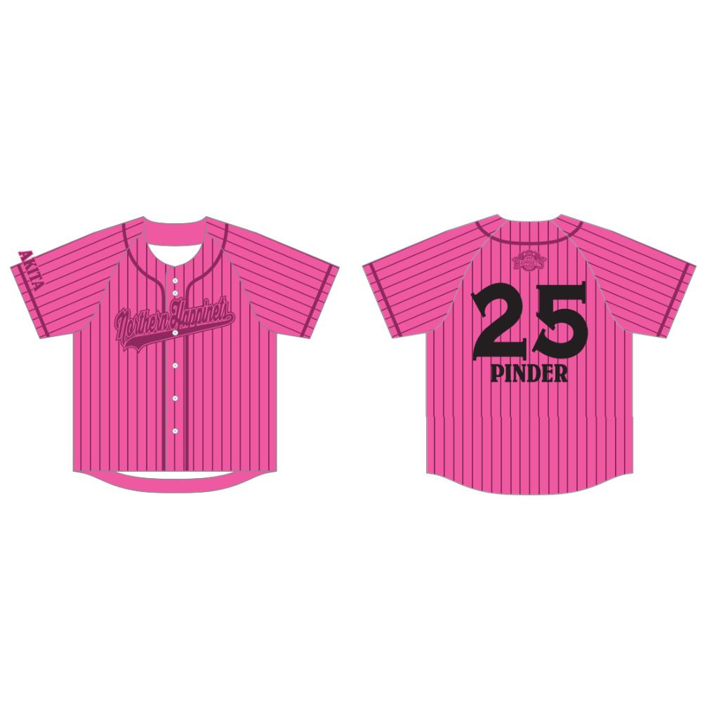 2025-26_プレーヤーズベースボールシャツ 詳細画像 #25 PINDER 1