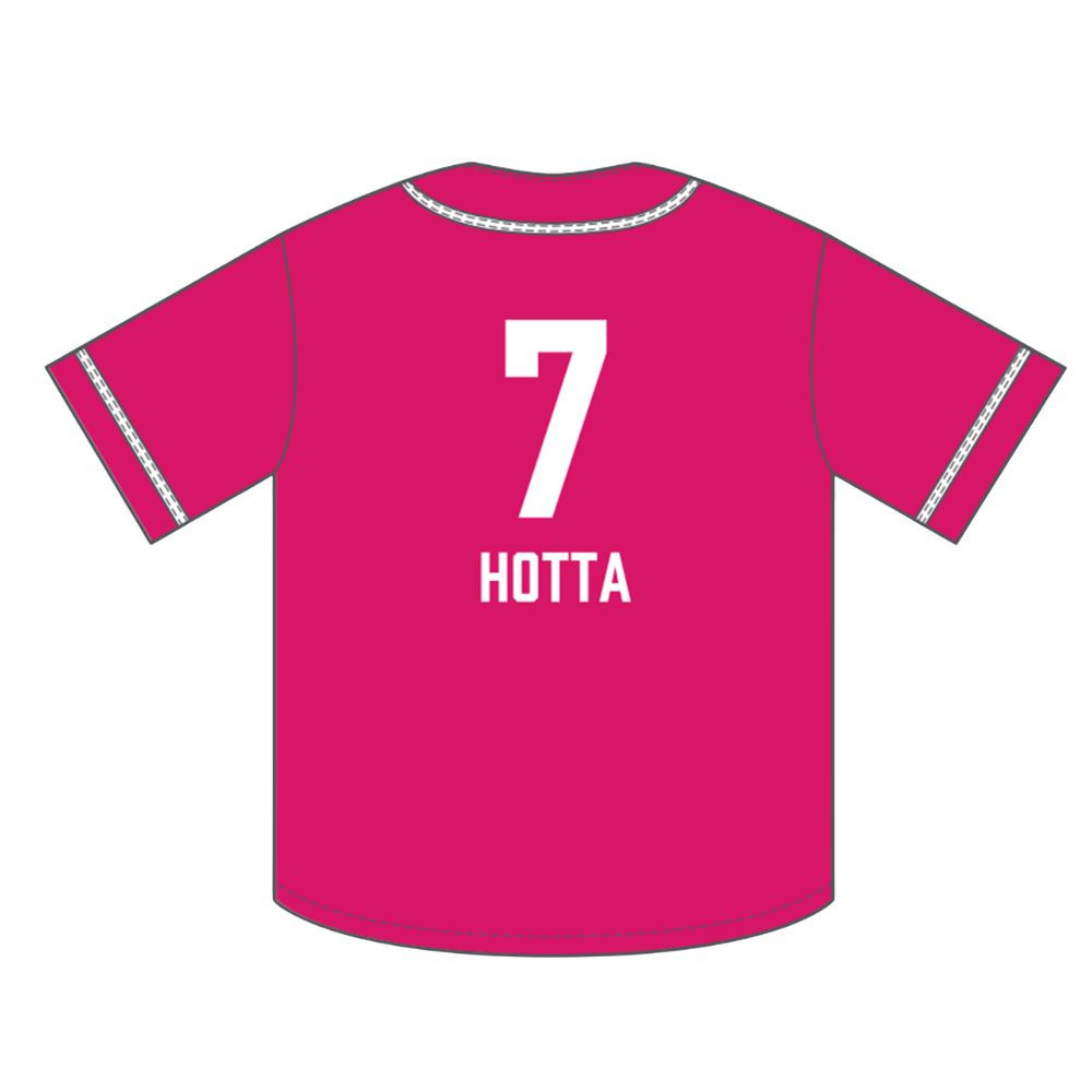 2025-26_プレーヤーズベースボールシャツ 詳細画像 #7 HOTTA 1