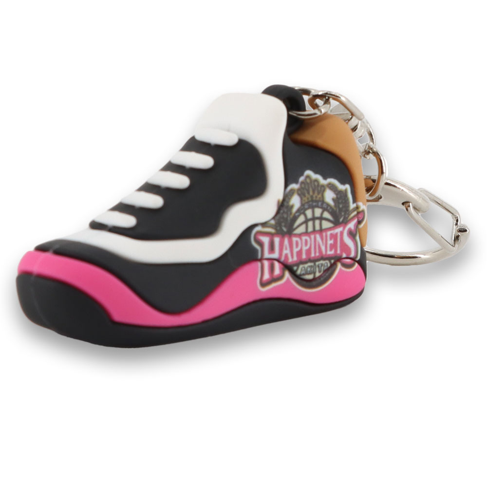 バッシュ型ラバーキーホルダー 詳細画像 4