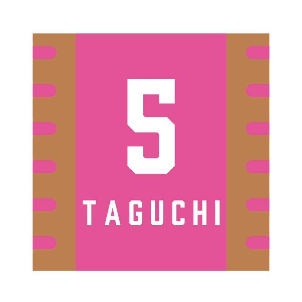 2025-26_選手リストバンド 詳細画像 #5 TAGUCHI 1