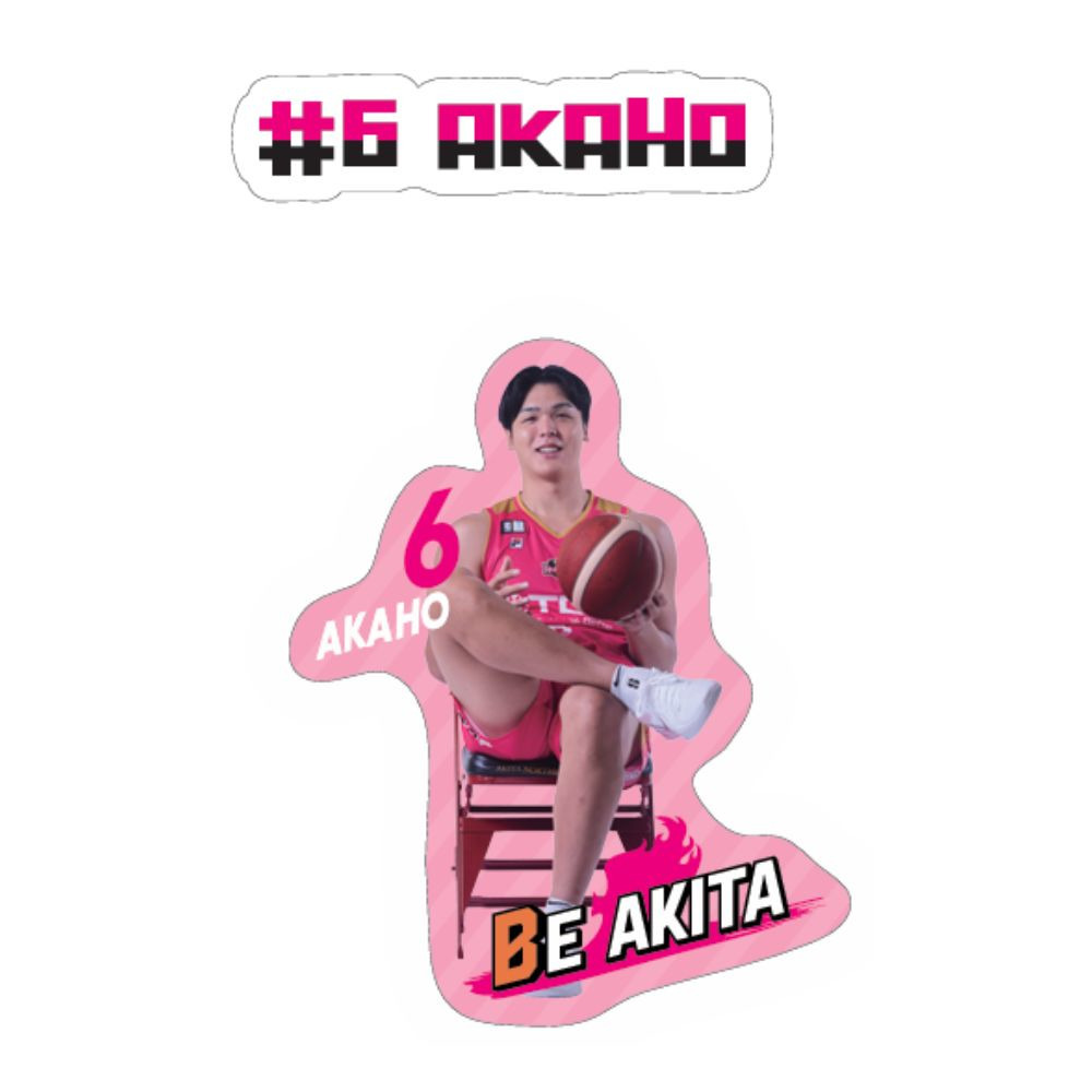 2025-26_推しステッカーセット 詳細画像 #6 AKAHO 1
