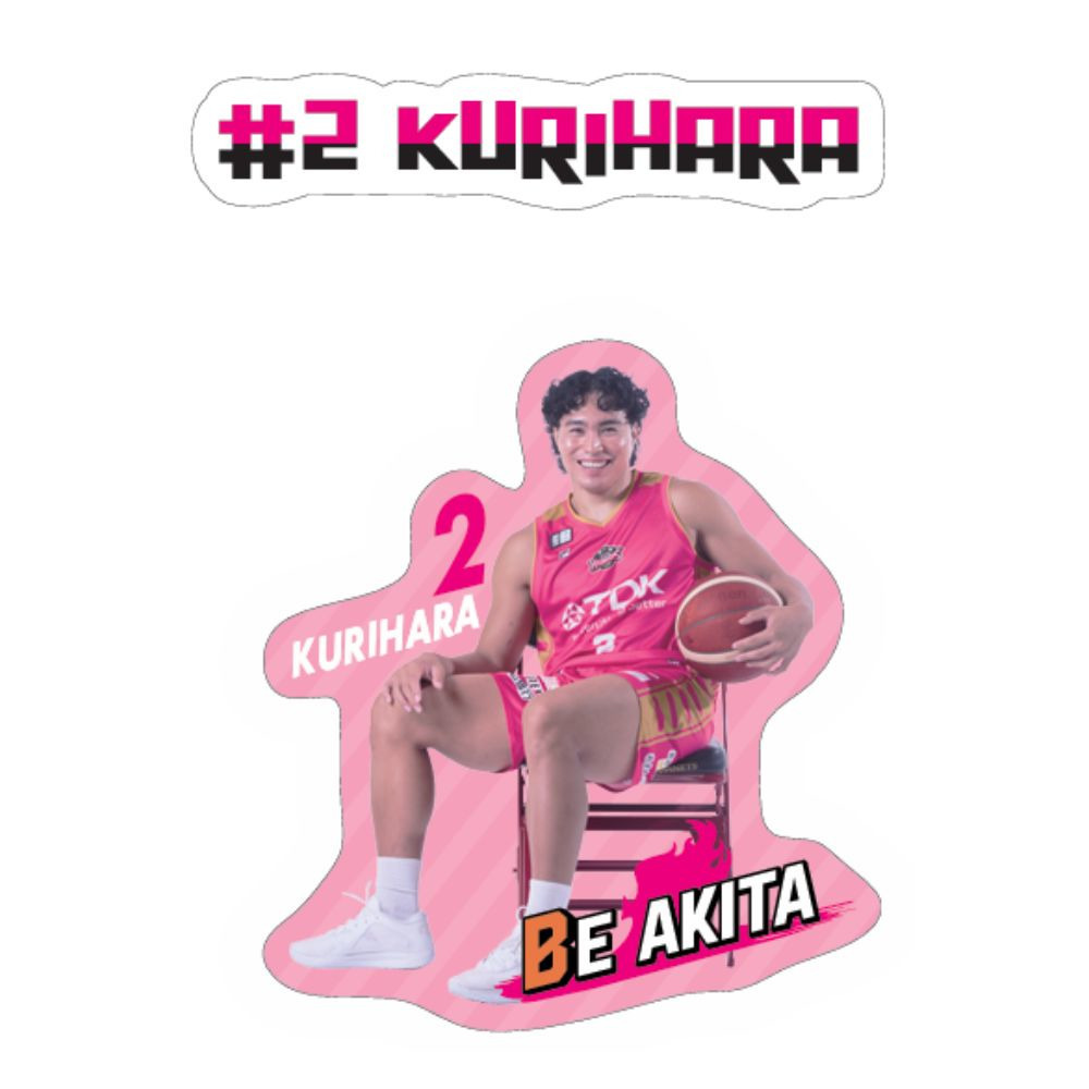 2025-26_推しステッカーセット 詳細画像 #2 KURIHARA 1