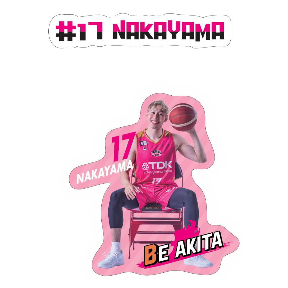 2025-26_推しステッカーセット 詳細画像 #17 NAKAYAMA 1