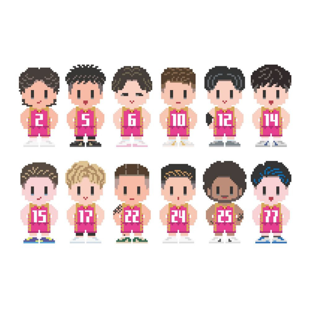 2025-26_ピクセル_ステッカーシート 詳細画像 1カラー 2