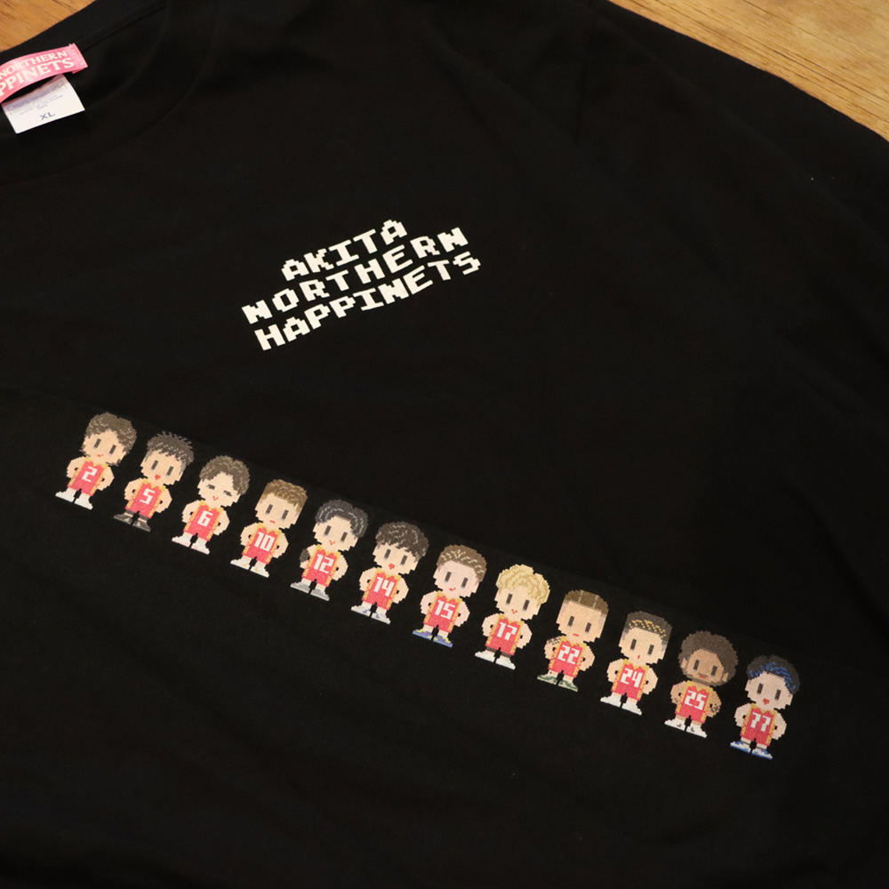 2025-26_ピクセル_ロングTシャツ 詳細画像 ブラック 3