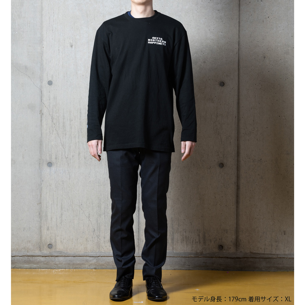 2025-26_ピクセル_ロングTシャツ 詳細画像 ブラック 8