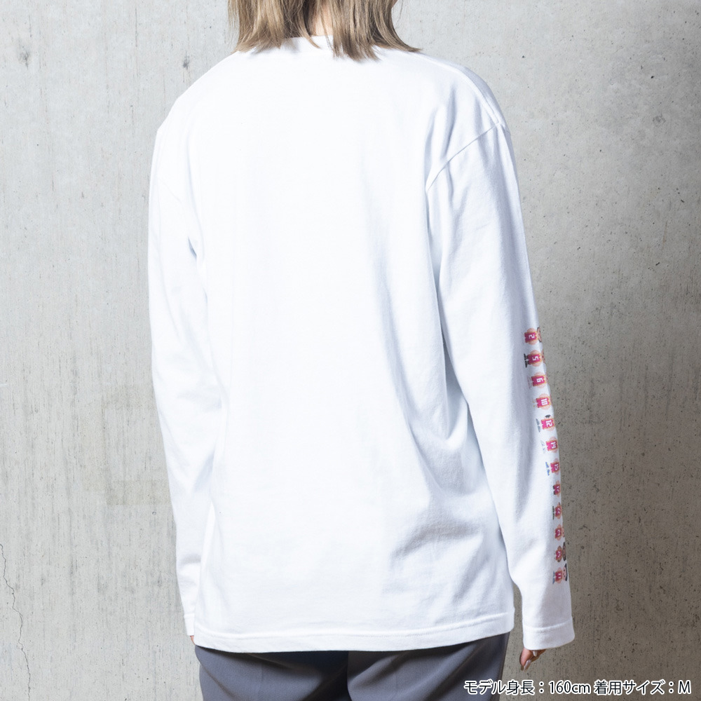 2025-26_ピクセル_ロングTシャツ 詳細画像 ホワイト 7