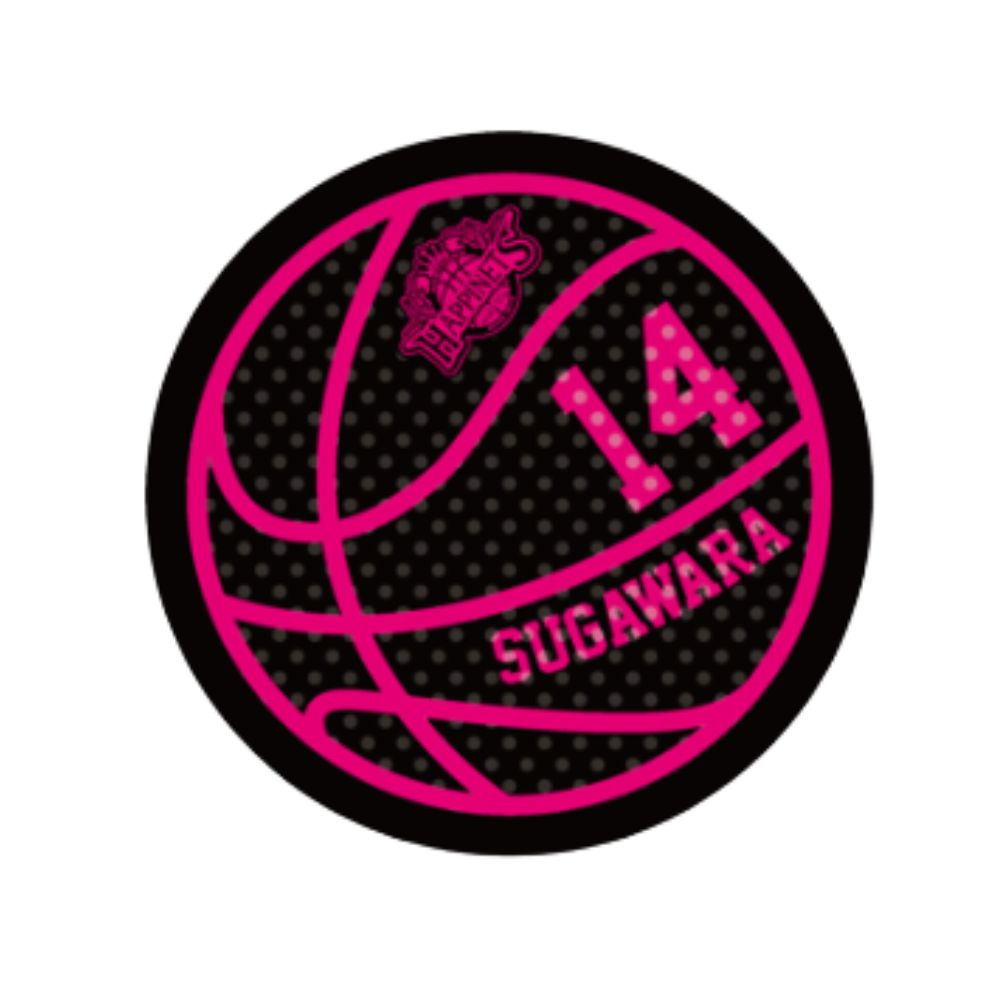 2025-26_箔押し缶バッジ 詳細画像 #14 SUGAWARA 1