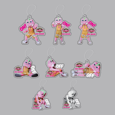 【ブラインド】2025-26_ビッキーキーホルダー_ON/OFF