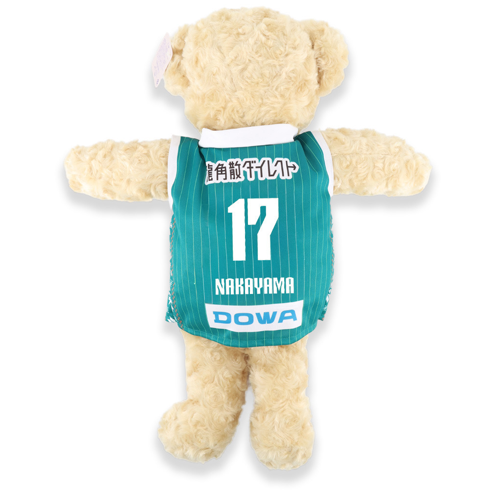 2025-26_3rdユニフォームベアLL 詳細画像 #17 NAKAYAMA 2