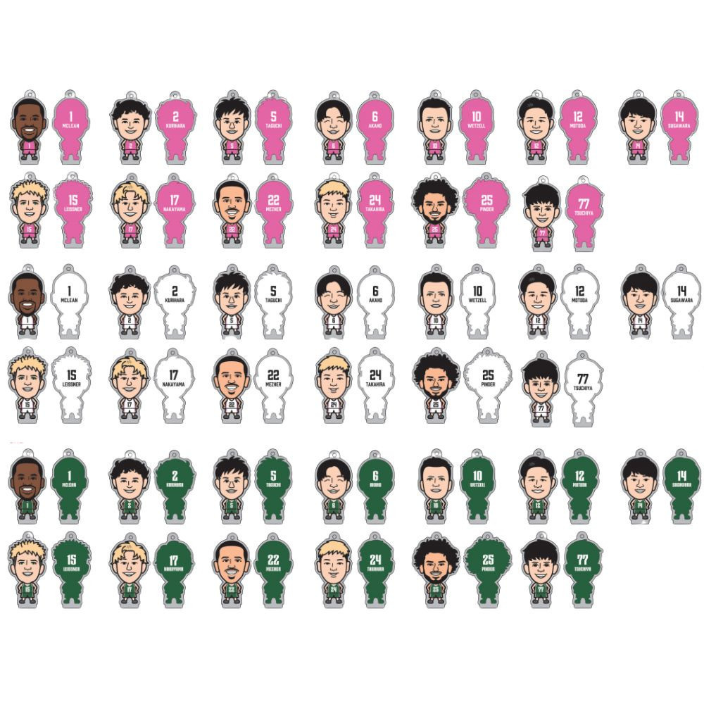 【ブラインド】アクリルスタンドキーホルダー_イラスト 詳細画像 ランダム 1