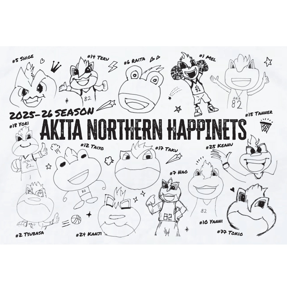 2025-26_画伯Tシャツ 詳細画像 1カラー 2