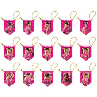 【ブラインド】2025-26_ガーランド風ラメアクリルキーホルダー