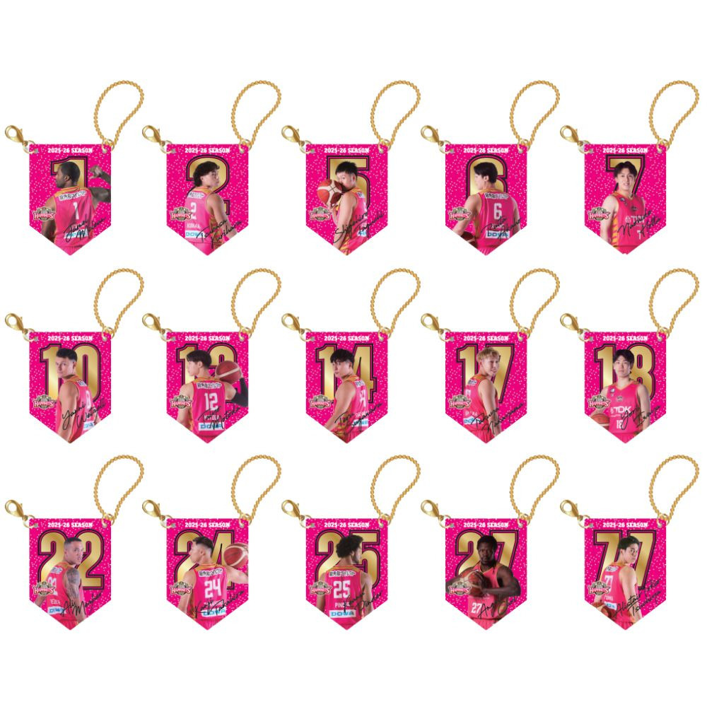 【ブラインド】2025-26_ガーランド風ラメアクリルキーホルダー 詳細画像 ランダム 1