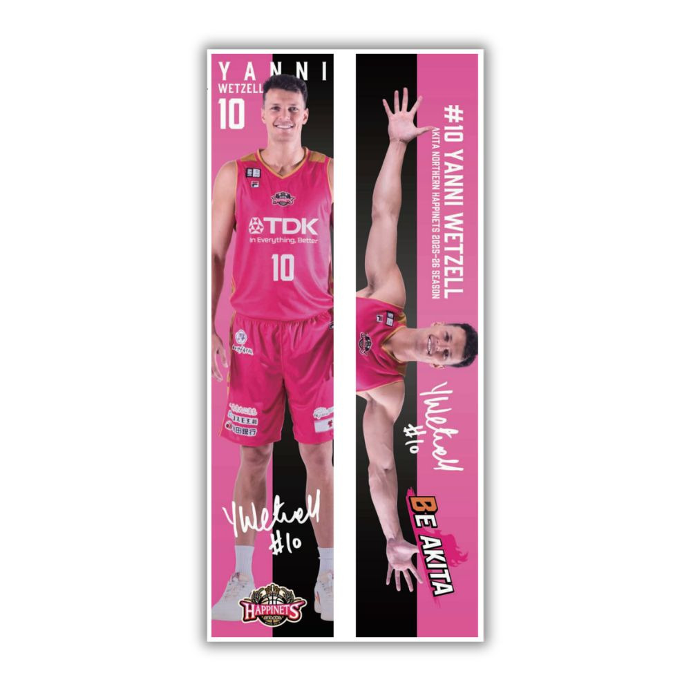 【受注販売】2025-26_選手等身大タペストリー 詳細画像 #10 WETZELL 2