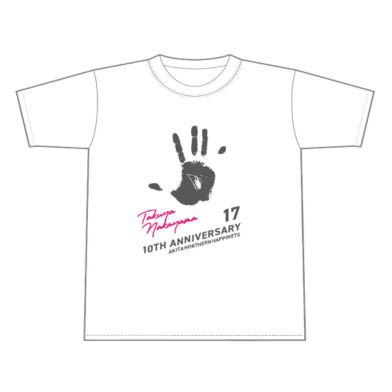 #17中山選手_10th記念_手形Tシャツ