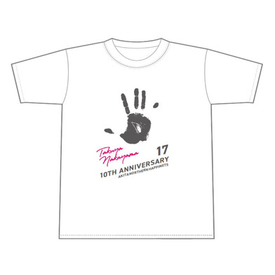#17中山選手_10th記念_手形Tシャツ