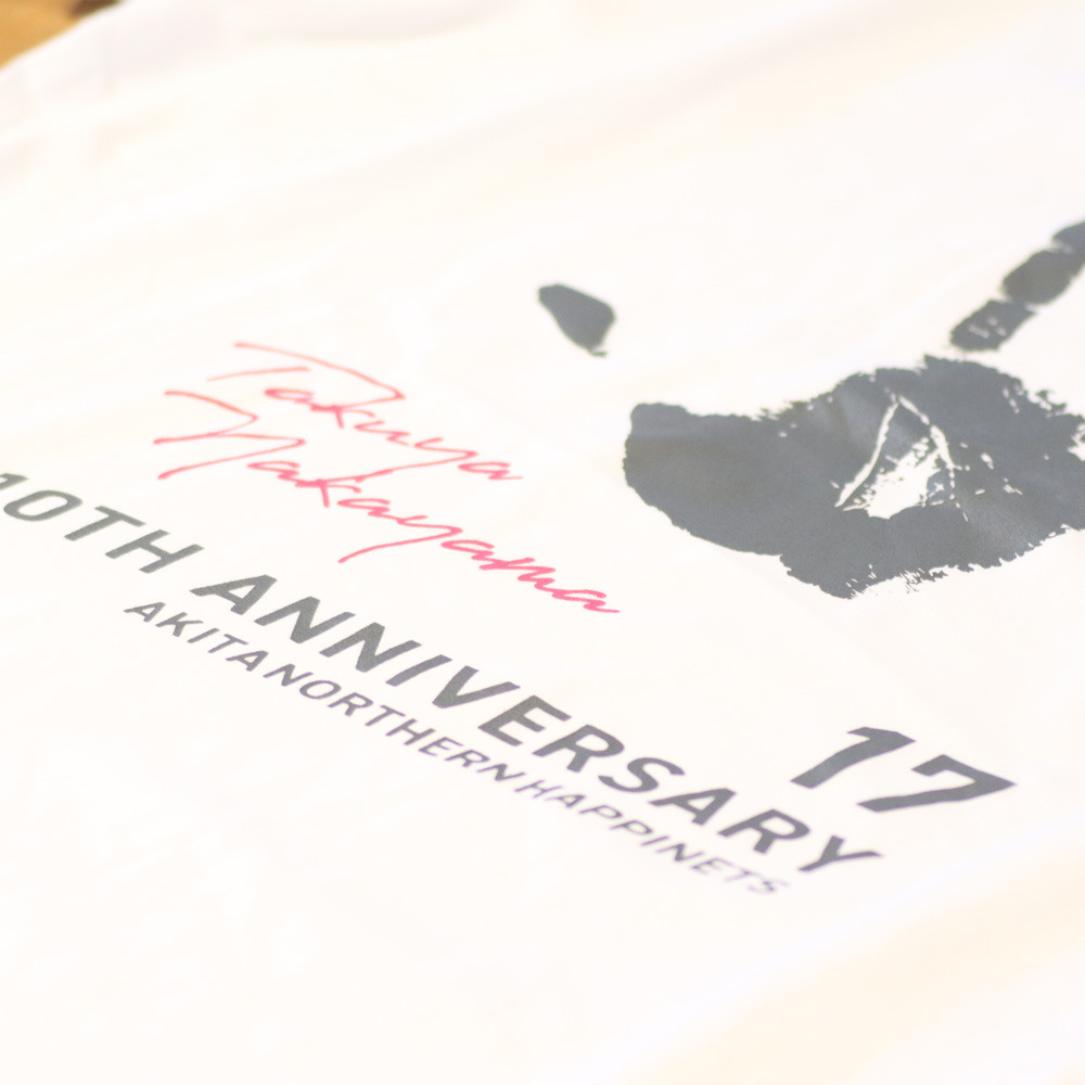 #17中山選手_10th記念_手形Tシャツ 詳細画像 1カラー 3