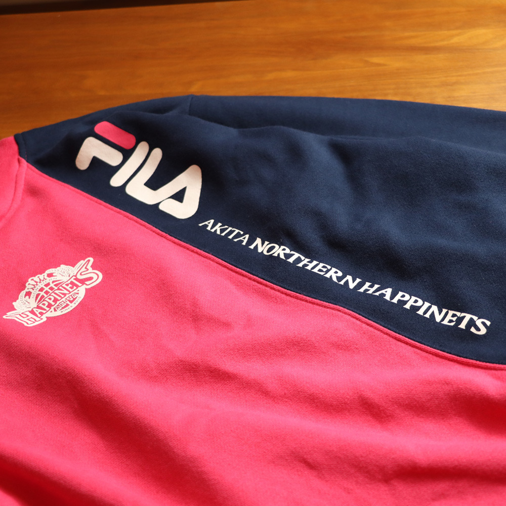 FILA_FP3002_プルオーバーパーカー 詳細画像 ピンク 4