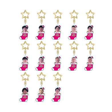 【ブラインド】星型ナスカンキーホルダー