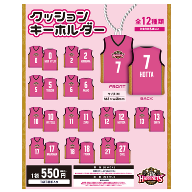 【ブラインド】クッションキーホルダー