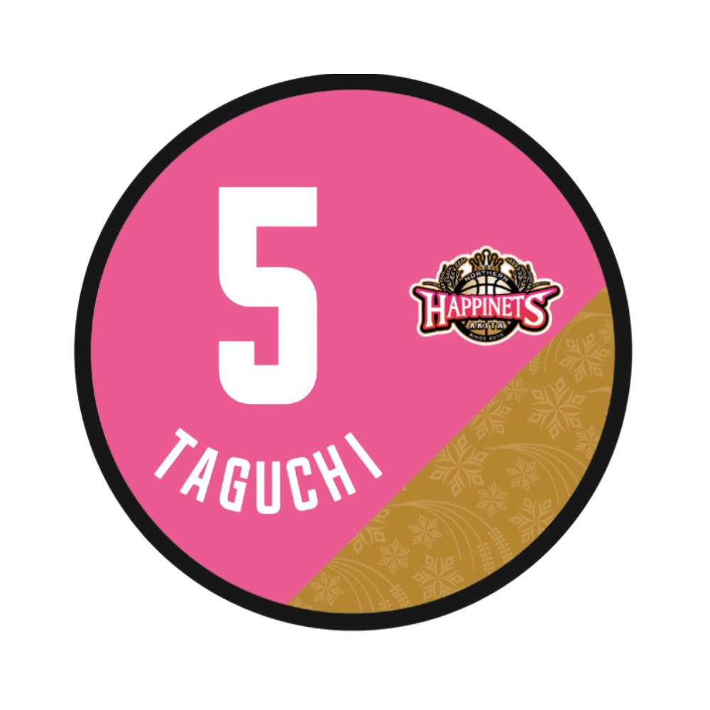 2026-27_ユニフォーム缶バッジ 詳細画像 #5 TAGUCHI 1