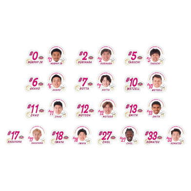2026-27_推し選手ステッカーセット