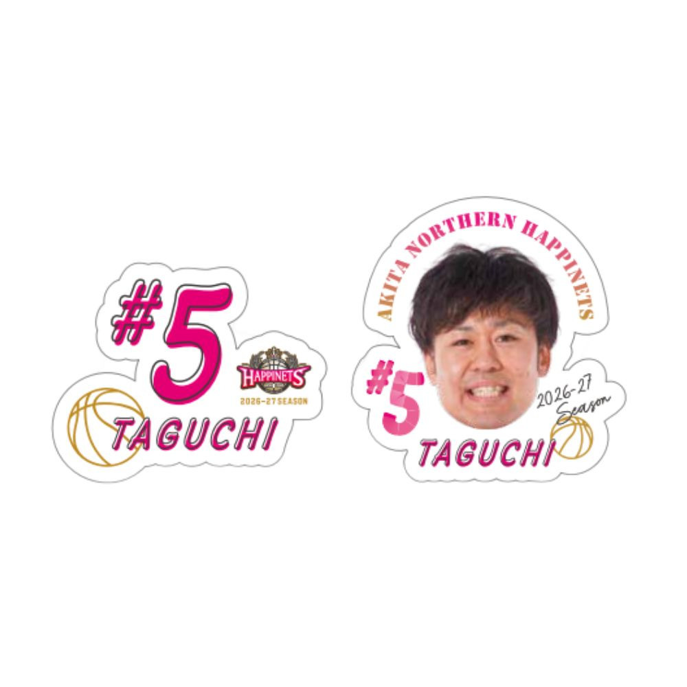 2026-27_推し選手ステッカーセット 詳細画像 #5 TAGUCHI 1